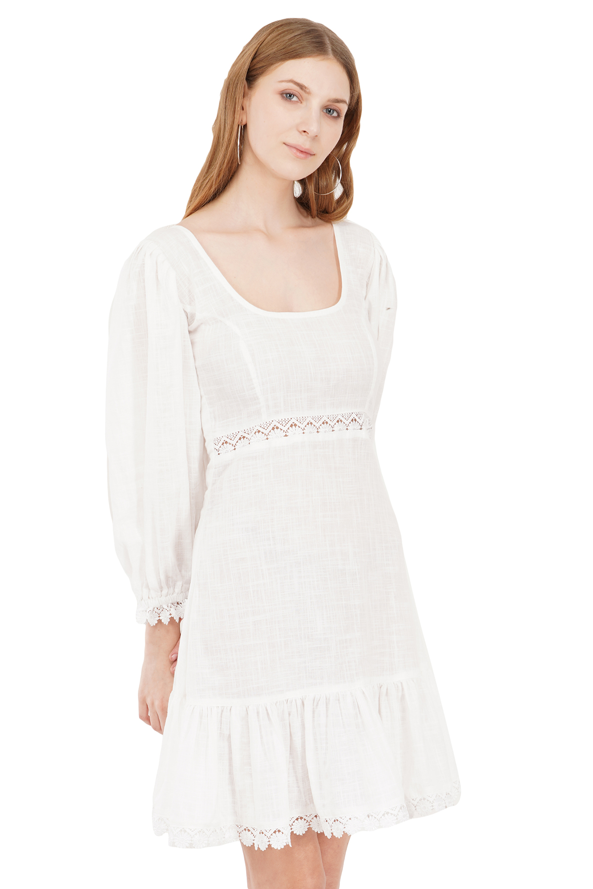 Constance white dress